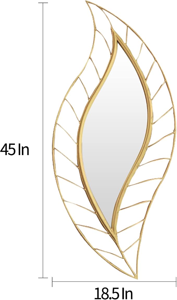 ironsmithn Leaf Teardrop Mirror - Image 3