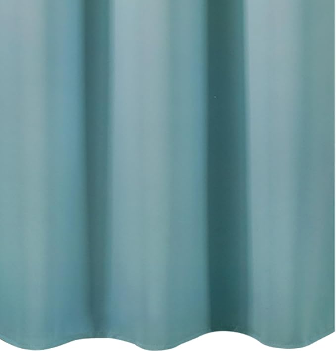 LEMOMO Stone Blue Blackout Curtains/38 x 54 Inch/Set of Two Panels Grommet - Image 8