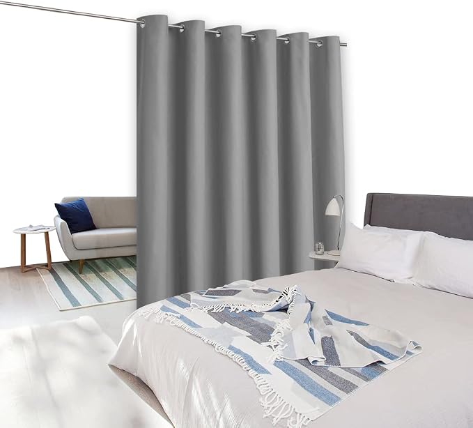 NICETOWN Room Separating Divider, Room Divider Curtain Screen Partitions - Image 2