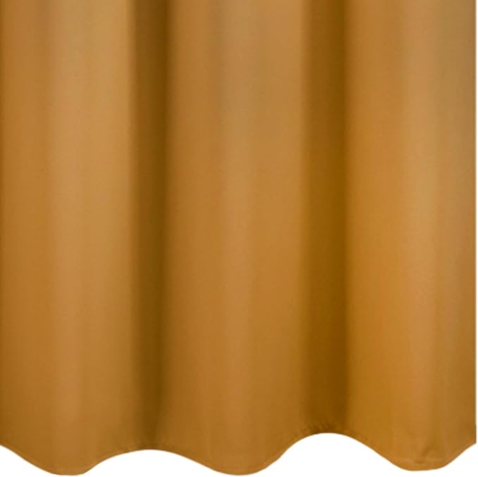 LEMOMO Blackout Curtains 42 x 63 inch/Mustard YellowCurtains Set of 2 - Image 8