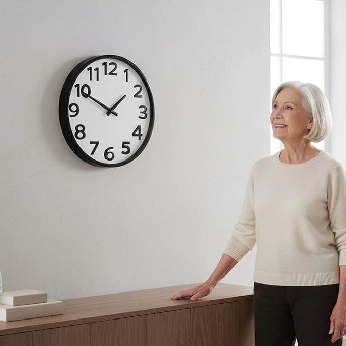 Crosstime 16 Inch Wall Clock - Image 5