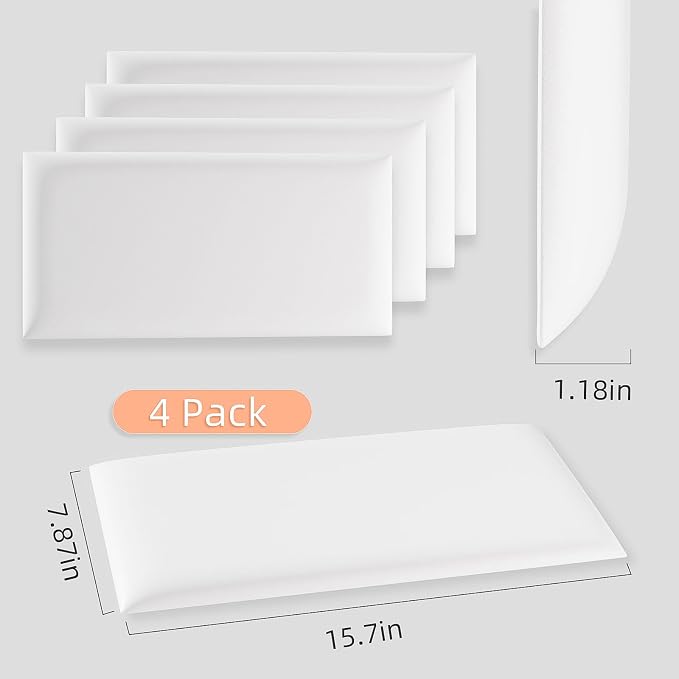 3D Anti-Collision Wall Padding for Kids, Self-Adhesive Panels for - Image 3