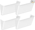 Gawerk Clear Acrylic Single Pocket, Plastic Hanging Wall Mount File Holder by Gawerk