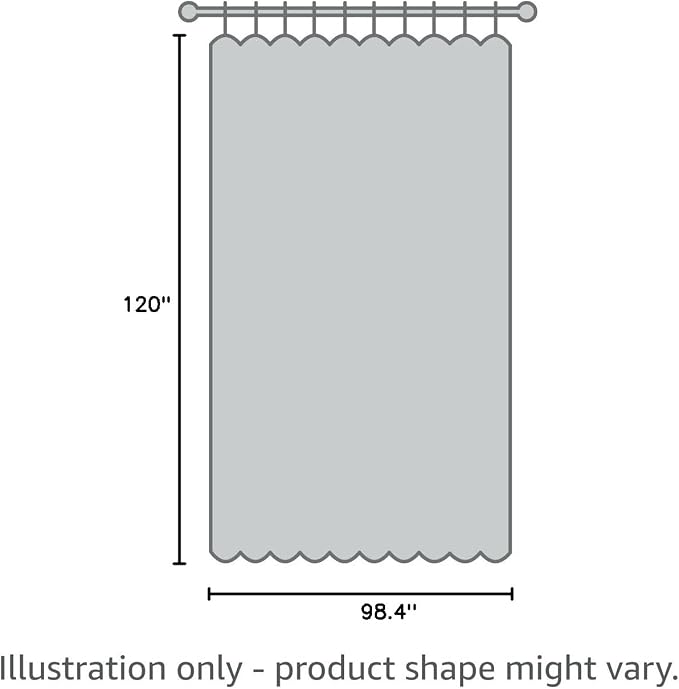 NICETOWN Privacy Room Divider Curtain Screen Partitions, Closet Door Curtain - Image 9