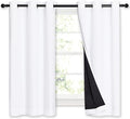 NICETOWN 100% Blackout Curtains 54 inches Long, Double-Deck Completely Blackout by NICETOWN