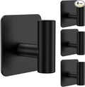 Aikzik 4 Pack Large Heavy Duty Wall Hooks - 26lb Max by Aikzik
