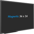 JILoffice Magnetic Chalkboard/Black Board 36 x 24 Inch, Best Choice by JILoffice