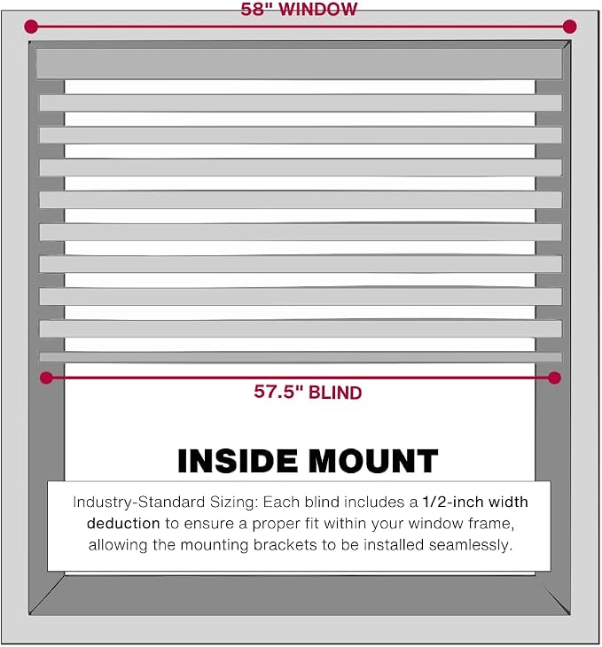 LOTUS & WINDOWARE Cordless Mini Blind, Window Blinds - Image 7