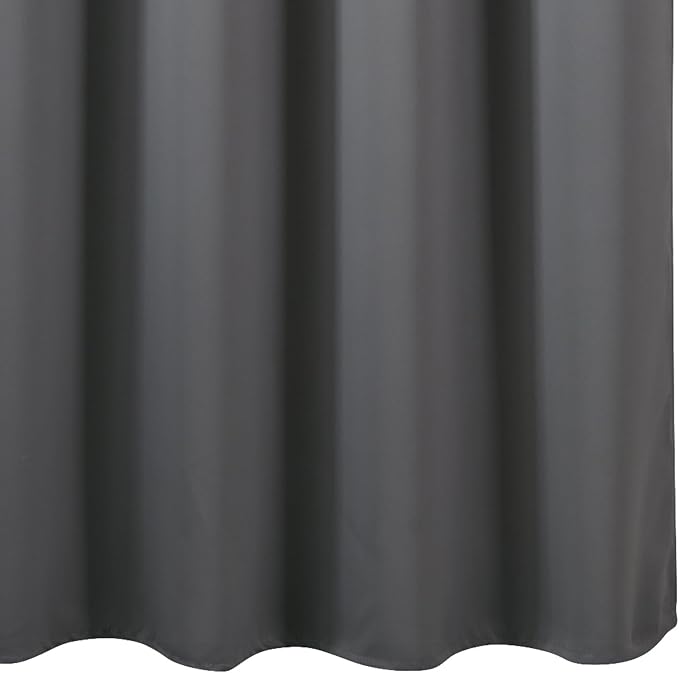 LEMOMO Blackout Curtains 52 x 90 Inch Long Frost Grey Curtains Set of 2 Panels - Image 8