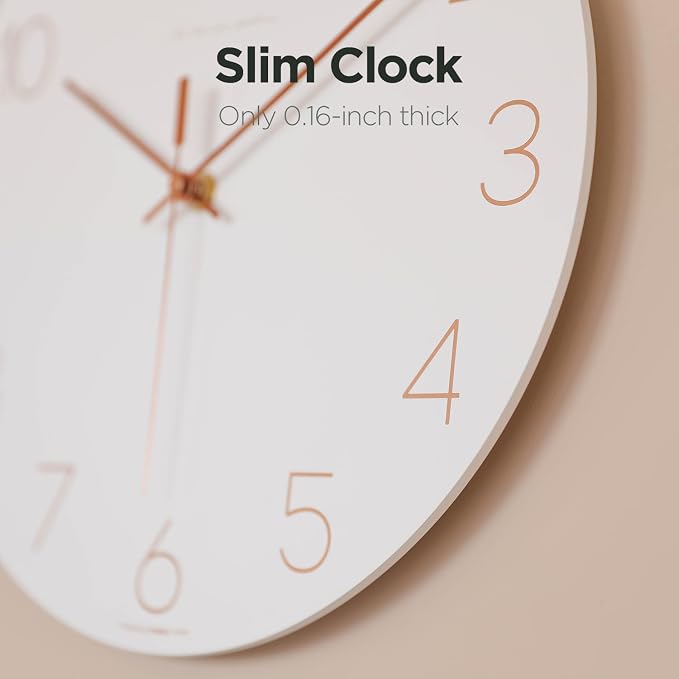 mooas Flatwood Wall Clock - Image 4