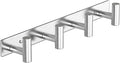 VAEHOLD 1PACK Hat and Coat Wall Mount Rack by VAEHOLD