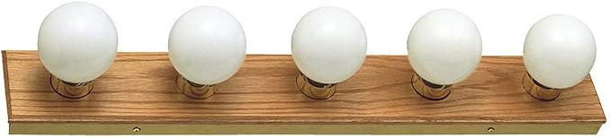 Design House 500215 5-Light Vanity Strip Light Contemporary Dimmable - Image 2