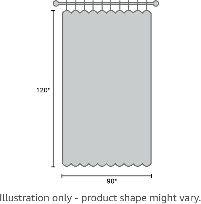 RYB HOME Extra Wide Curtains for Divider Room Separation Soundproof Temporary - Image 10
