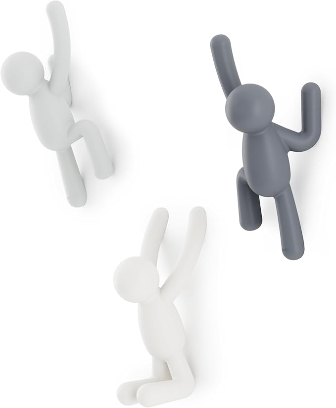 Umbra Buddy Wall Hooks – Decorative Wall Mounted Coat Hooks by Umbra