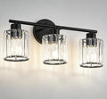 Crystal Bathroom Light Fixtures, Bathroom Lighting Fixtures Over Mirror by Kvhiiw