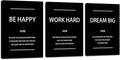 Motivational Affirmation Wall Art Inspirational Poster Prints Encourage Office by Kuiluuye
