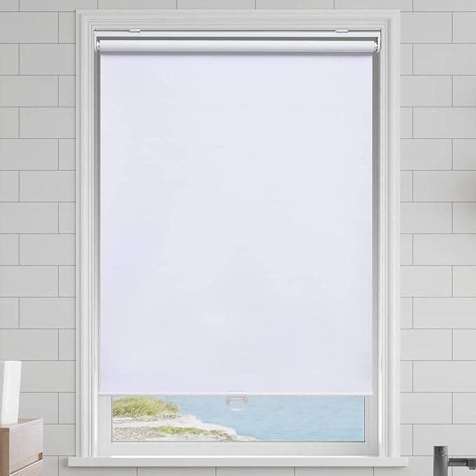 AOSKY Cordless Roller Shades Blackout Blinds - Image 2