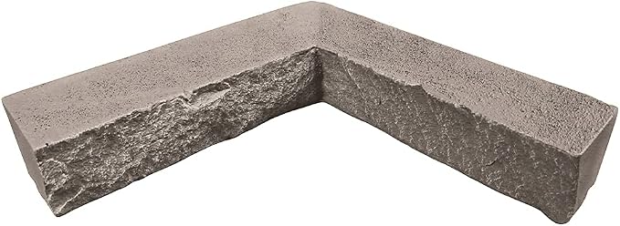 GenStone Faux Stacked Stone 90 Degree Inside Corner Panel 22.5" x 12" in Desert - Image 2