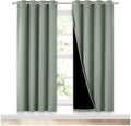NICETOWN 100% Blackout Window Curtain Panels, Full Light Blocking Drapes by NICETOWN