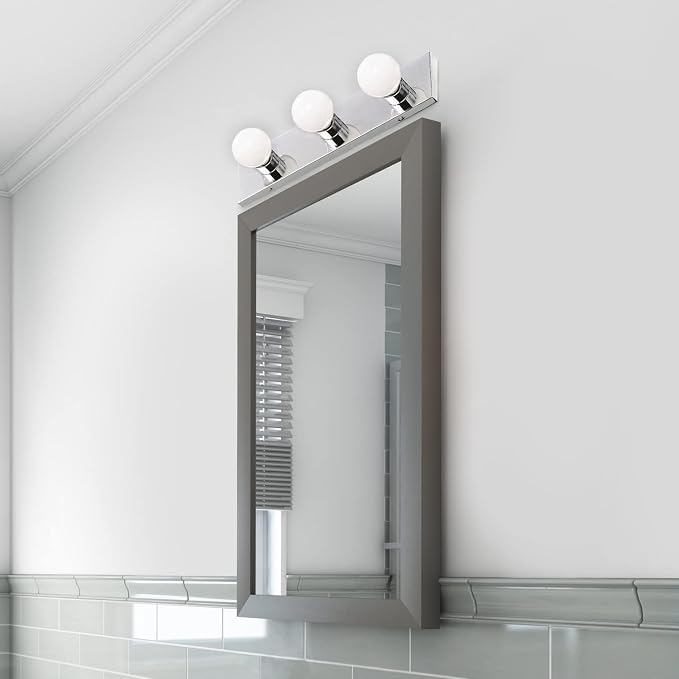 Design House 500850 3-Light Vanity Strip Light Contemporary Dimmable - Image 6