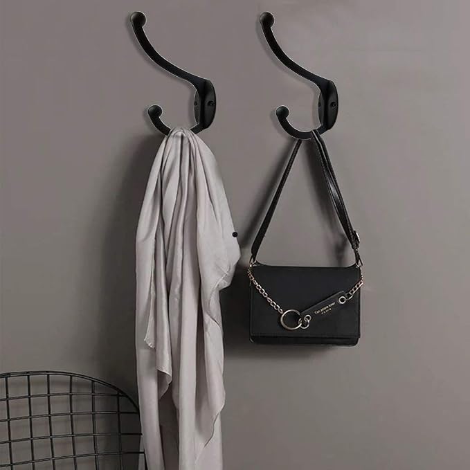 ZEYU 20Pcs Wall Hooks, Coat Hooks Hardware Heavy Duty Hooks - Image 7