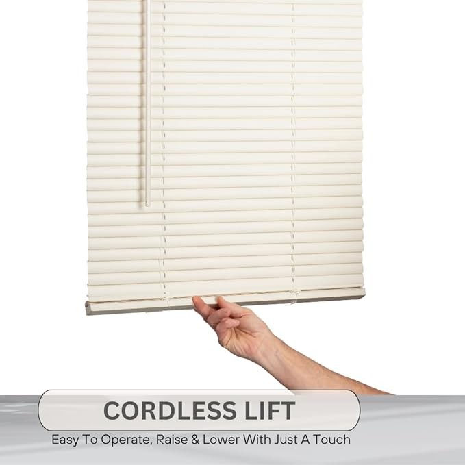 LOTUS & WINDOWARE Cordless Mini Blind, Window Blinds - Image 3