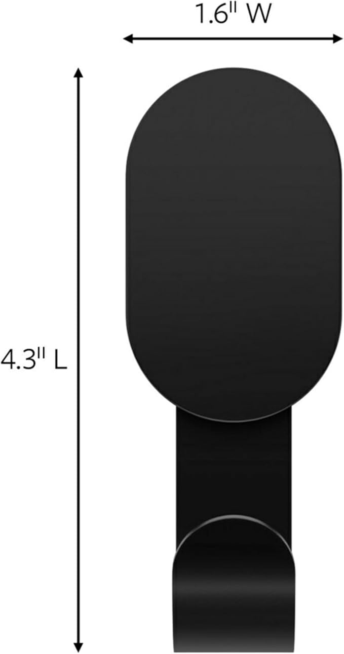 3M CLAW 25 lb. 2 Drywall Black Hooks & 2 Extra Picture Hangers, Heavyweight - Image 2
