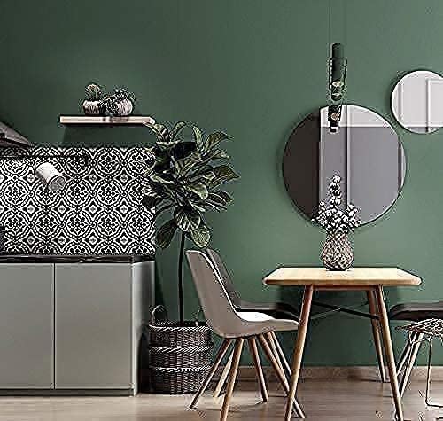 Dimoon 118''x23.6'' Green Peel and Stick Wallpaper Contact Paper Modern Self - Image 8