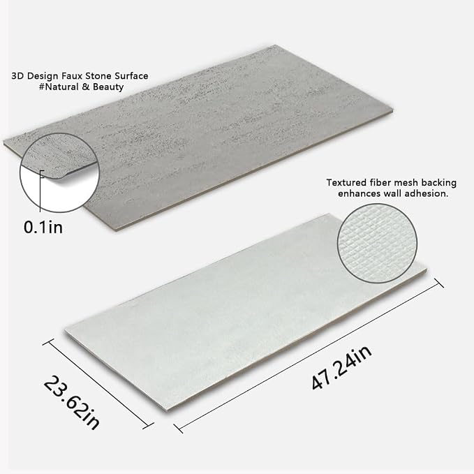 3D Wall Panels Faux Stone Panel - Image 3