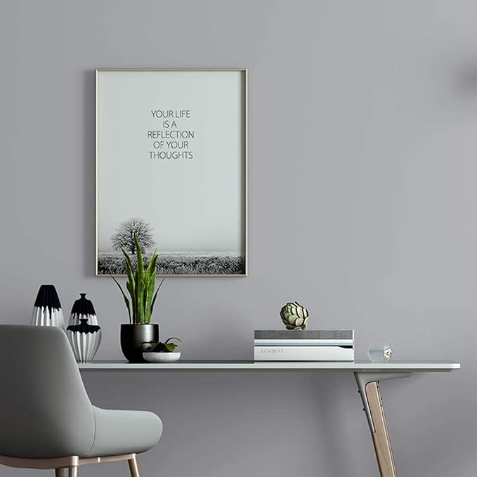 practicalWs Gray Self-Adhesive Wallpaper SelfA-dhesive Film Stick Paper Easy to - Image 4