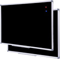 2 Pack Durable 48x36 Inch Large Magnetic Black Chalkboard – Wall-Mounted by DexBoard