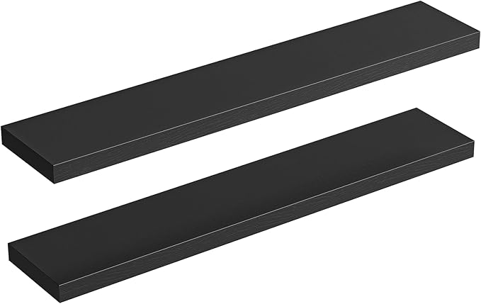 HOOBRO Floating Shelves for Wall, Wall Mounted Shelf Set of 2, 47.2" Hanging by HOOBRO