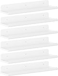 Lifewit Floating Shelves for Bathroom, Acrylic Wall Organizer for Perfume by Lifewit