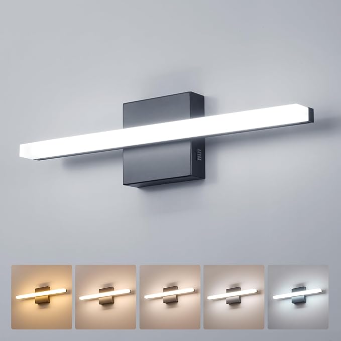 Combuh Modern Bathroom Light Fixtures Above Mirror Small Vanity Lighting Bar by Combuh