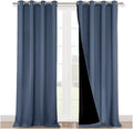 NICETOWN Insulated 100% Blackout Curtains, Noise Reducing Performance Drapes by NICETOWN