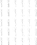 30 PCS Plastic Curtain Hooks Adjustable Pinch Pleat Curtain Clips Room Divider by CBSROROHome