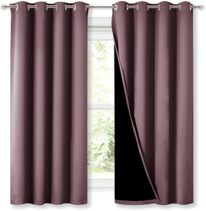 NICETOWN 100% Blackout Curtains by NICETOWN