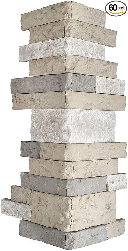 AirStone Corner/Finished End Stones: Ocean View Color Blend, Manufactured Stone by AirStone