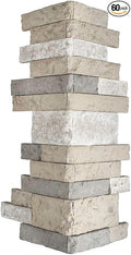 AirStone Corner/Finished End Stones: Ocean View Color Blend, Manufactured Stone by AirStone