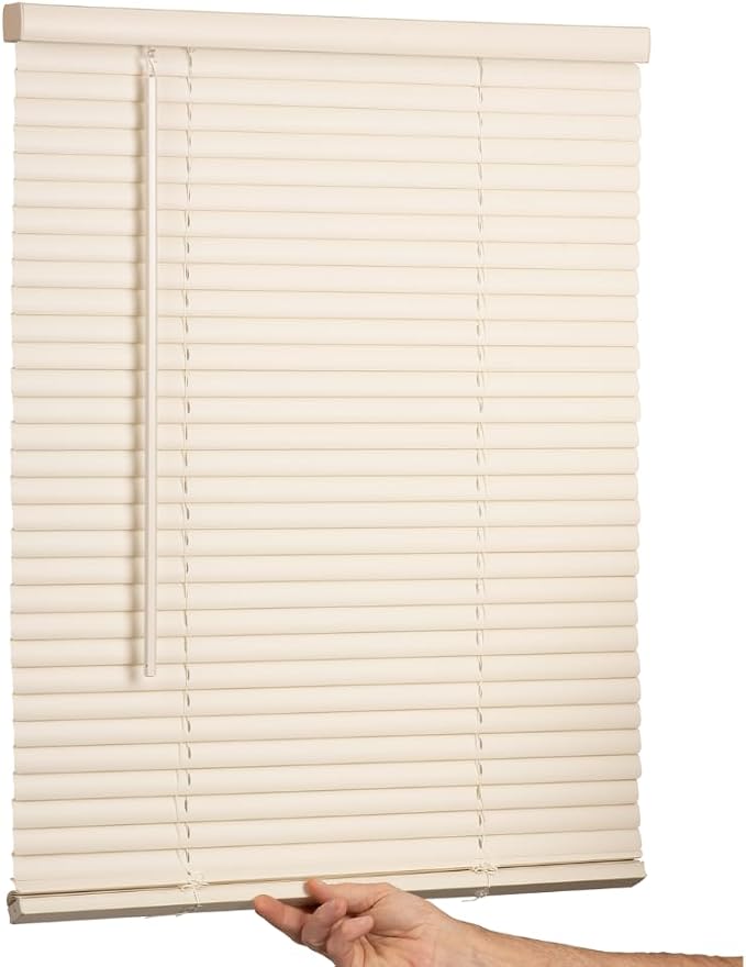 LOTUS & WINDOWARE Cordless Mini Blind, Window Blinds by LotusWindoware