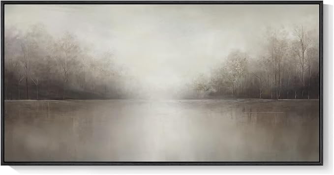 Framed Abstract Landscape Wall Art - Image 9
