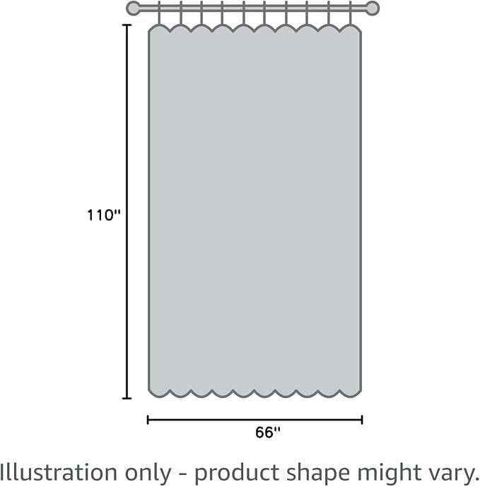 NICETOWN Blackout Gray Curtain 110 inch Length, Grommet Extra Long Thermal - Image 8