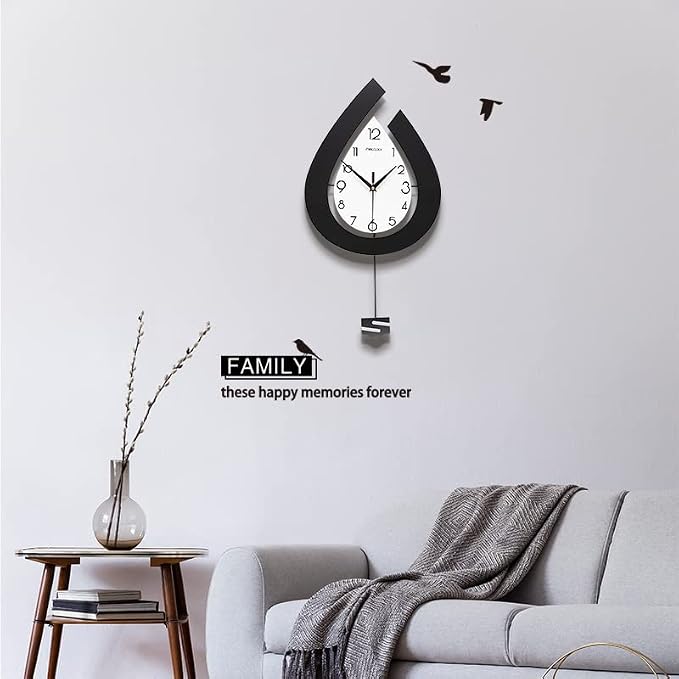 Large Decorative Wall Clock for Living Room Decor Big Pendulum Modern Wall - Image 6