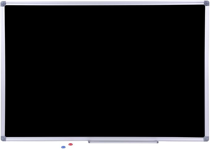 2 Pack Durable 48x36 Inch Large Magnetic Black Chalkboard – Wall-Mounted - Image 3