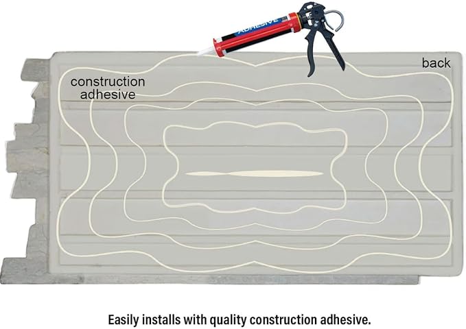 EverStone Canyon Ridge Faux Stone Panel, 45 3/4"W x 24 1/2"H x 1 1/4"D - Image 11