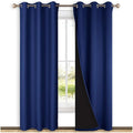 NICETOWN Complete 100% Blackout Curtains, Thermal Insulated & Energy Efficiency by NICETOWN