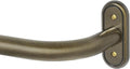 Curtain Rods 36-120 Inch, Antique Bronze Wrap Around Blackout Curtain Rods by Wolistsa