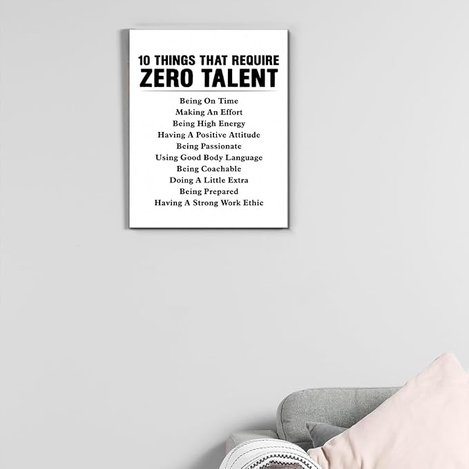 Motivational Wall Art, Inspirational Quote Wall Decor Leadership Gifts - Image 7