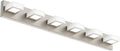 Ralbay Brushed Nickel Bathroom Vanity Light Metal Acrylic Modern LED Bathroom by RalbayLighting