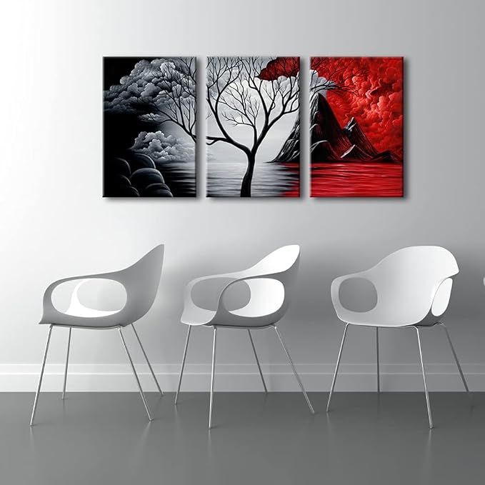 Wieco Art Canvas Wall Art Abstract Pictures - Image 8